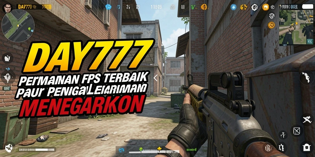 Tampilan mendebarkan dari pertempuran FPS di DAY777.