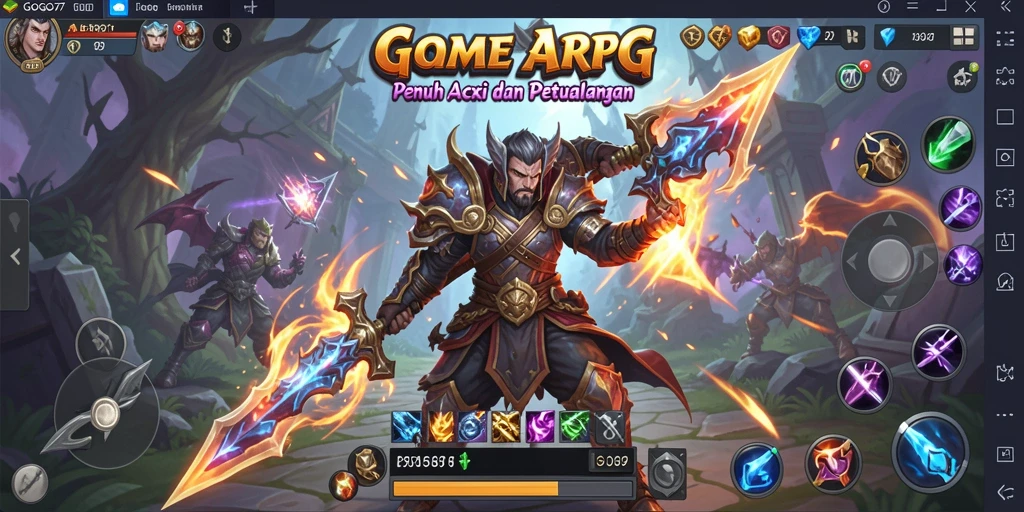Tampilan gameplay GOGO77 yang seru dan penuh aksi.