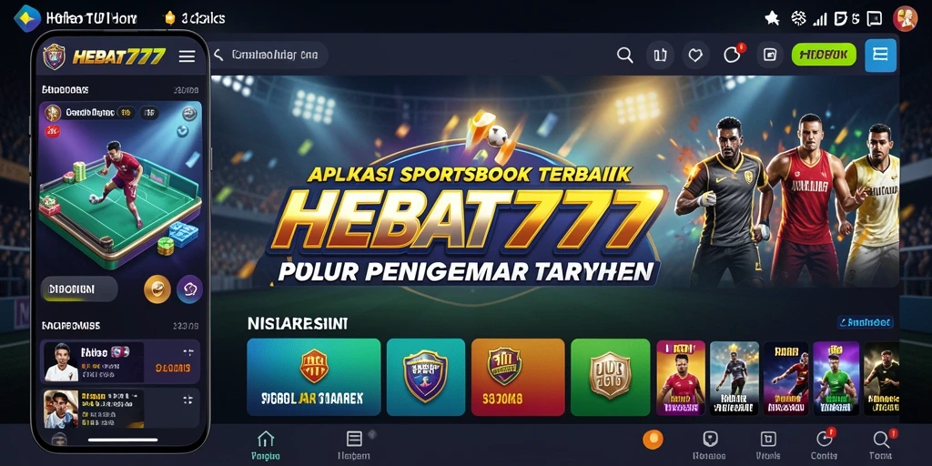 Tampilan menarik dalam permainan HEBAT777 Sportsbook, penuh aksi dan peluang.