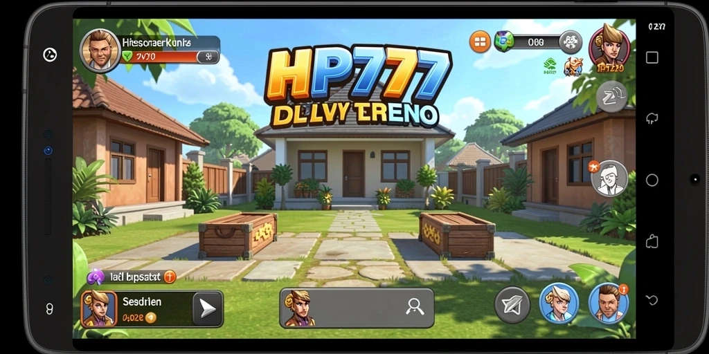 Menampilkan gameplay menarik dari HP777 yang menyenangkan dan santai.