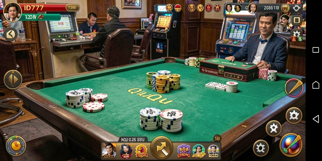 Tampilan gameplay seru dan kompetitif dari ID777.