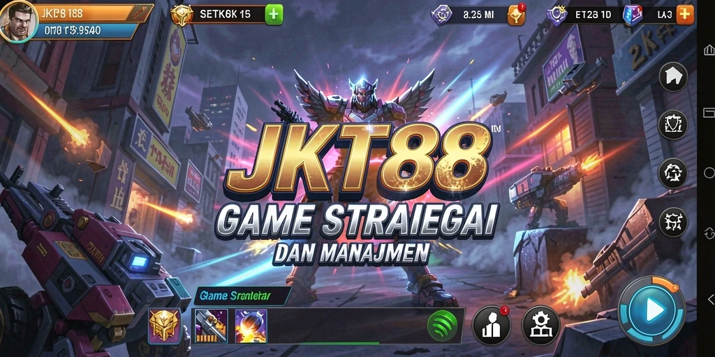 Tampilan gameplay JKT88 yang menegangkan dan strategis.