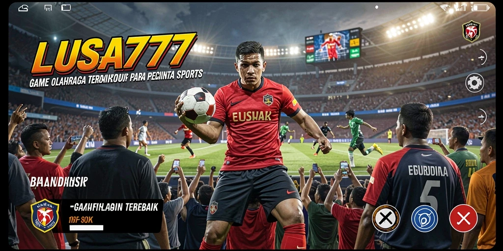 Gameplay seru LUSA777 menampilkan aksi olahraga yang mendebarkan.