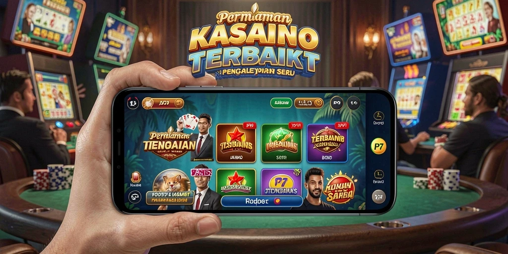 Gameplay menakjubkan dari PP7 menampilkan suasana kasino yang seru.