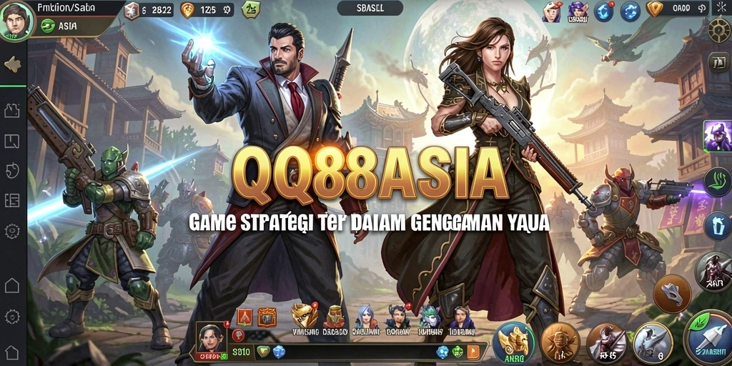 Gameplay mendalam dan strategis dari QQ88ASIA dalam aksi.
