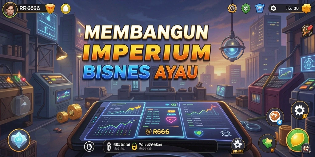 Menampilkan gameplay menarik dari RR666 yang menggambarkan pengelolaan bisnis Tycoon.