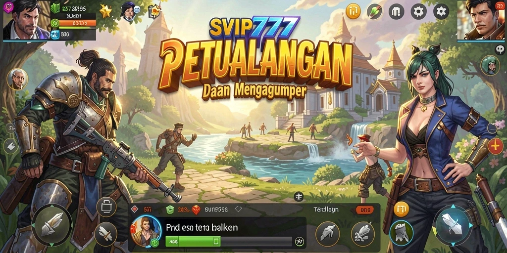 Tampilan gameplay SVIP777 yang memukau dalam dunia Open World.